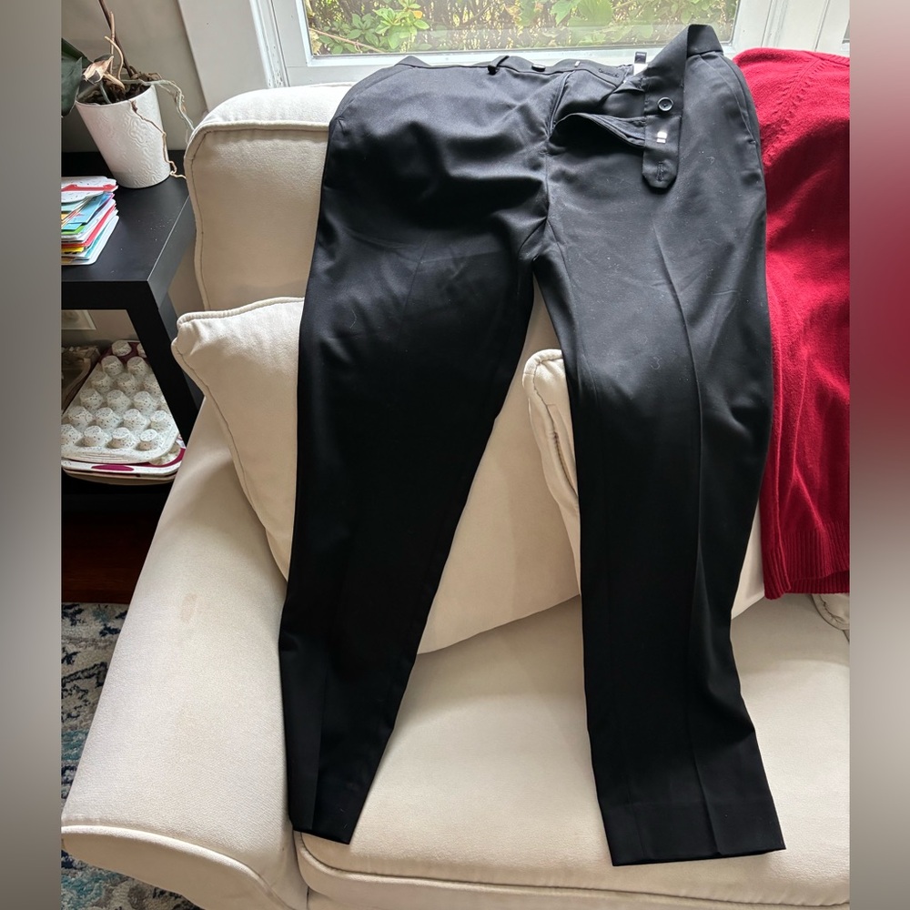 Banana Republic Tailored Black Trousers